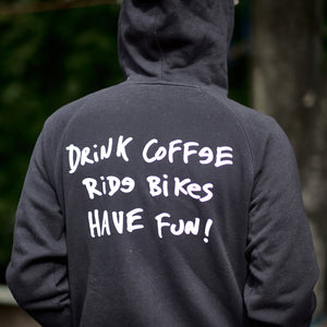COFFEE. BIKES. FUN. hoodie