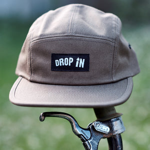 Drop In 5 panel hat - army green