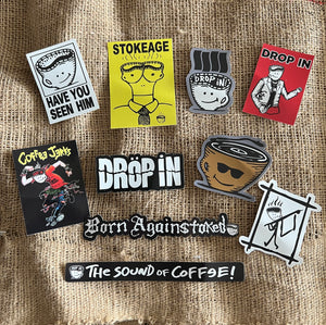 Sticker pack - The Sound of Coffee!